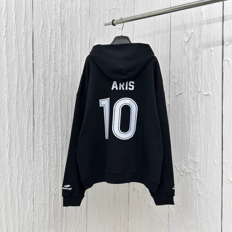 Paris Correct Version B Manchester United Football Team Zipper Hooded Sweatshirt Cardigan Men's and Women's High Version B Trendy Brand Hoodie Jacket