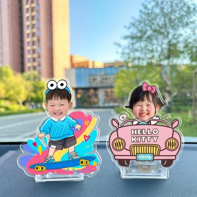 acrylic creative Car ornaments