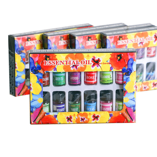 New product wholesale 12 pieces 3ML upgraded aromatic essential oil, concentrated indoor aromatherapy essential oil, aromatic supplies
