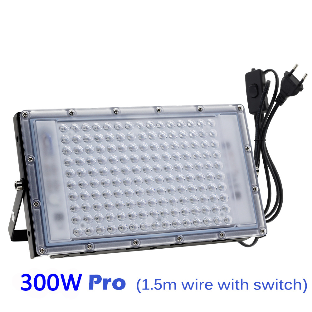 395nm Luz de inundación UV 365nmUV Luz de curado fluorescente partido etapa luz teatro luz LED reflector