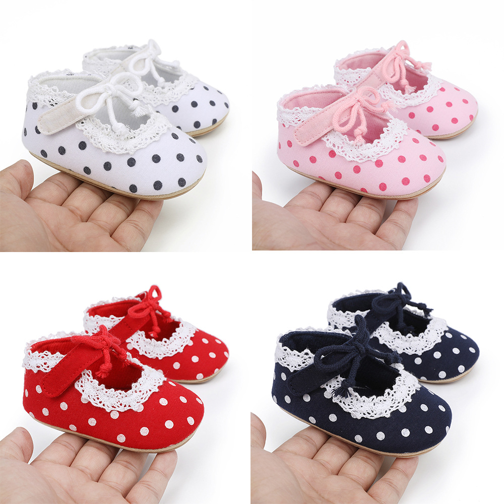 Jiamile 0-1 year old baby girl baby shoes indoor soft bottom non-slip toddler sandals one-piece delivery