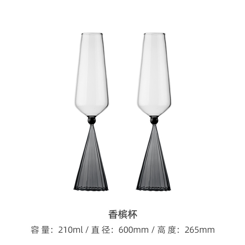 Juego de copas de vino de Borgoña de alta gama, decantador, caja de regalo para bodas en casa