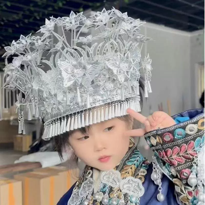 Ethnic children's hair accessory from Yunnan province, hat