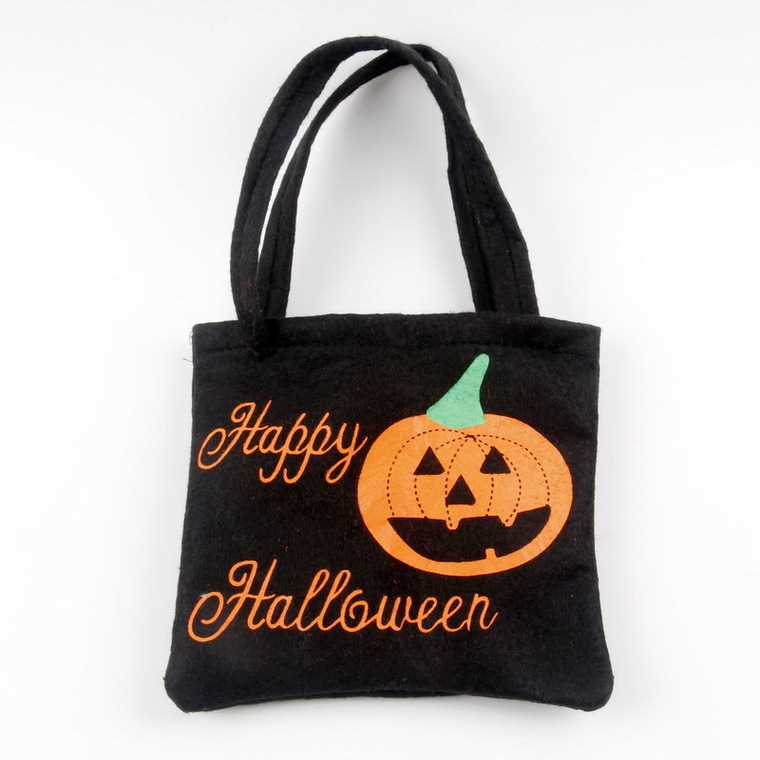 Bolsas de Halloween transfronterizas bolsas de tela no tejida bolsas de dulces para niños Halloween accesorios al por mayor