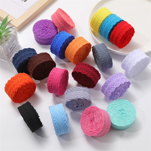 3cm no-stretch lace edge, clothing accessories bow lace edge, curtain lace edge, direct factory supply, 10 meters per roll