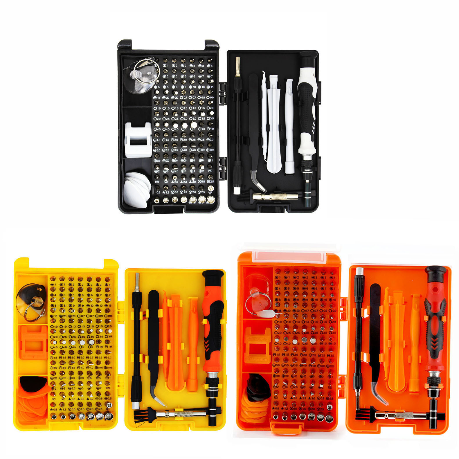 115-en-1 traje destornillador teléfono móvil ordenador reloj gafas desmontaje reparación herramienta caja instrumento de precisión amazon