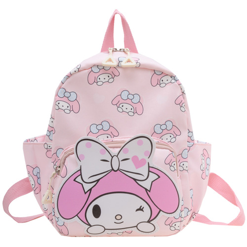 Korean cartoon kindergarten school bag fashionable anime small children backpack cute children school bag trendy nylon double shoulder bag