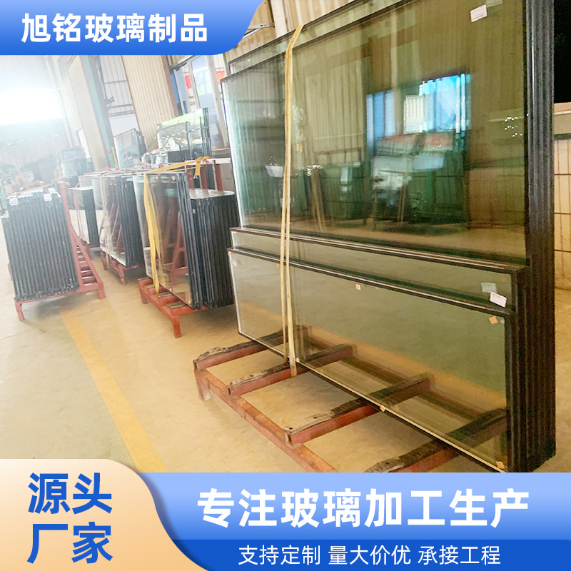 厂家供应中空玻璃 超白玻璃 隔音镀膜高透建筑钢化玻璃加工生产