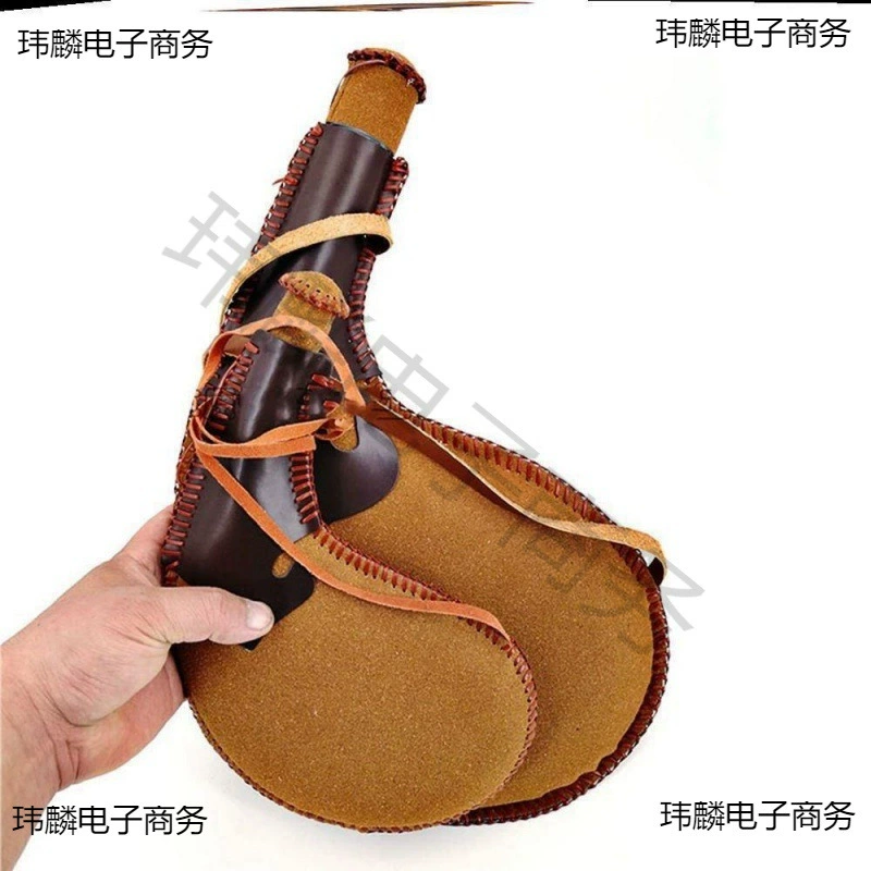 Древний мешок для воды, водный пузырь, древний чайник для воды, кожаный мешок, бутылка вина, чайник для воды, мешок для воды в пустыне, монгольский водный пузырь, специальный крест в форме капли воды