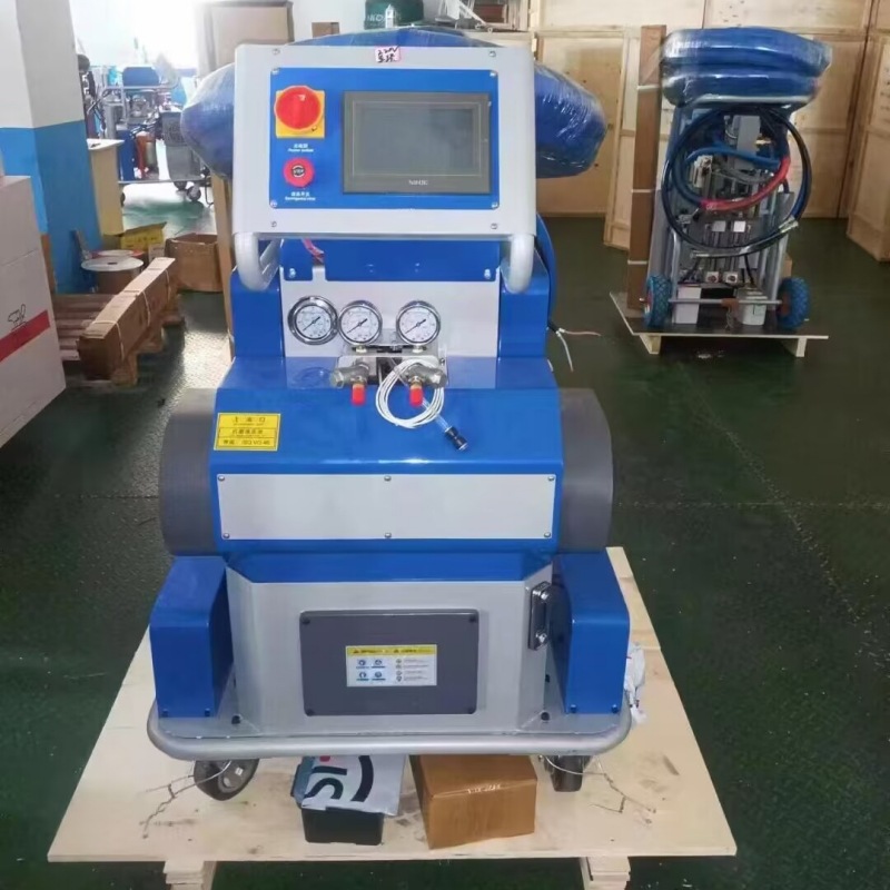 Máquina de espuma de poliuretano de alta presión Máquina de pulverización de material combinado AB Aislamiento de pulverización de poliurea anticorrosión Máquina de llenado de relleno de PU