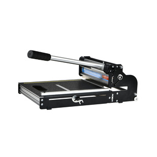 Yuge reinforced tile vinyl Wood PVC LVT floor wood plastic floor cutting machine side cutting machine