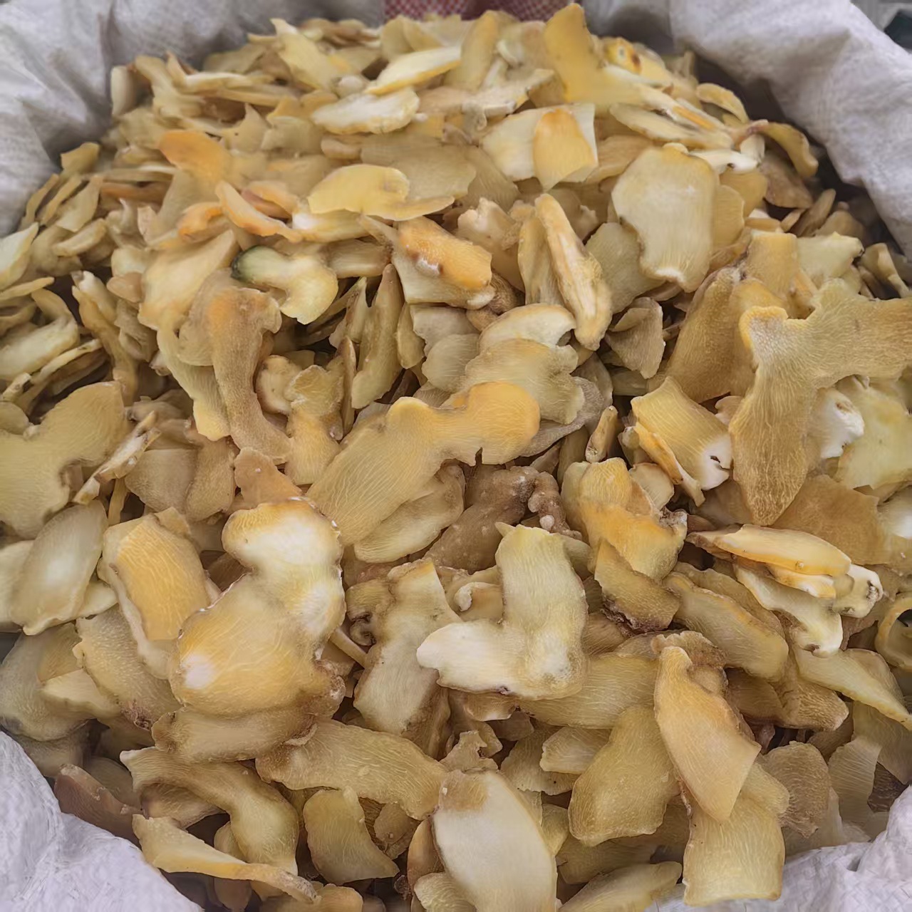 Raw Huang Jing Sliced Polygonatum Rhizome 500g Sun Dried Hunan Origin quality and texture