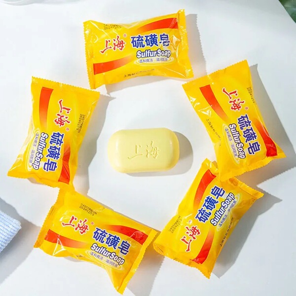 Sulfur soap