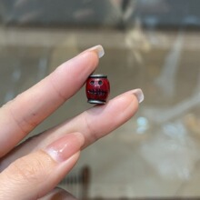 新款料器阿呆DIYdiy手工配珠文玩佛珠手串配件散珠配饰藏式腰珠