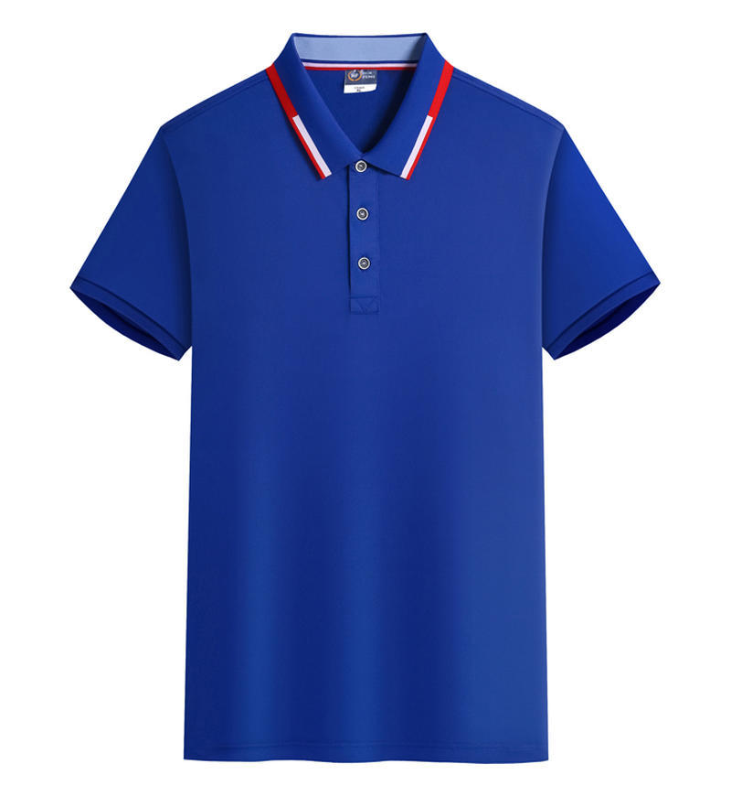 Camiseta de la empresa Camiseta publicitaria del empleado Ropa de trabajo de manga corta Ropa de trabajo Polo Camisa de logotipo impresa personalizada solapa