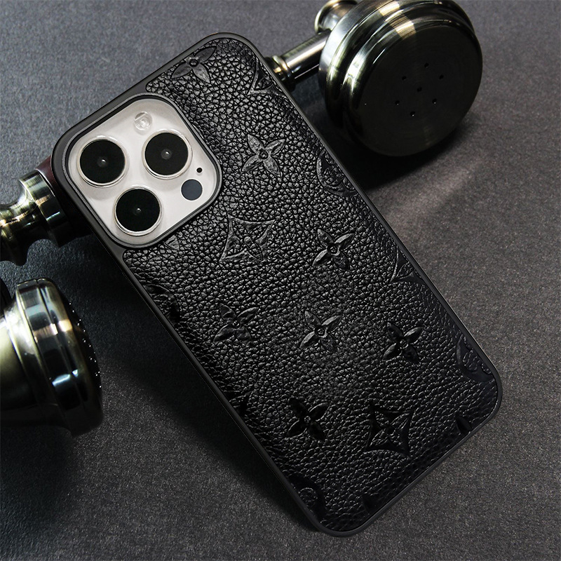 For iphone16 mobile phone case printing 15 big old pattern apple promax all-inclusive plaid LV protective case