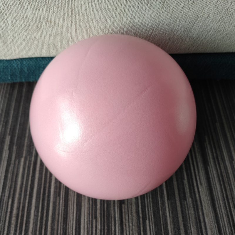 Small Ball 25cm Matte Pilates Ball Gymnastics Yoga Explosion-Proof Thickened Fitness Ball Handball