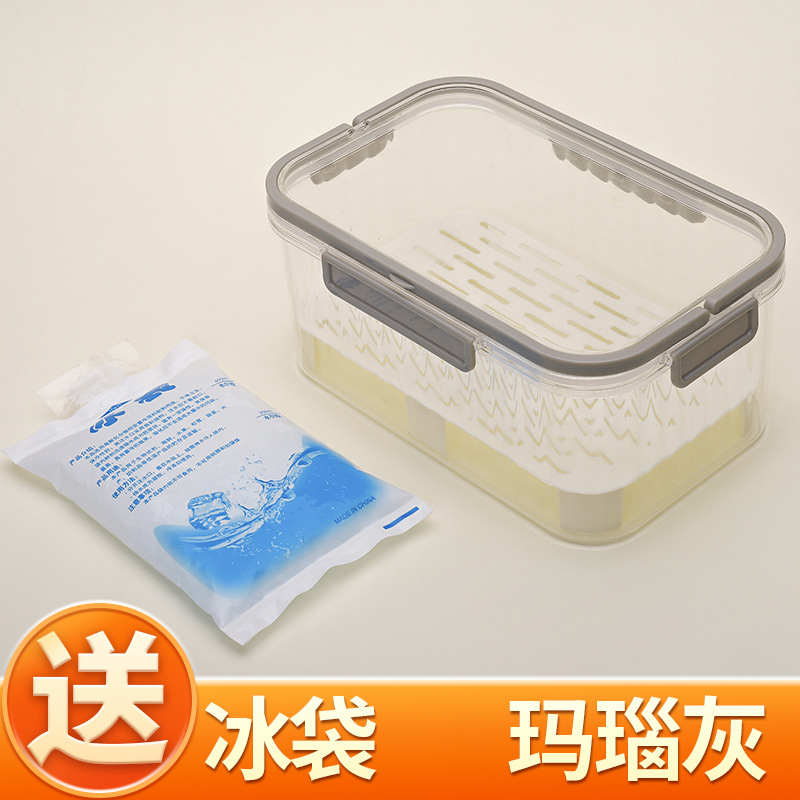 Caja de conservación portátil, bolsa de hielo, refrigerador, caja de almuerzo, cesta de picnic al aire libre, bocadillos, caja de almacenamiento de frutas