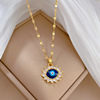 Necklace stainless steel, universal chain for key bag , light luxury style, internet celebrity