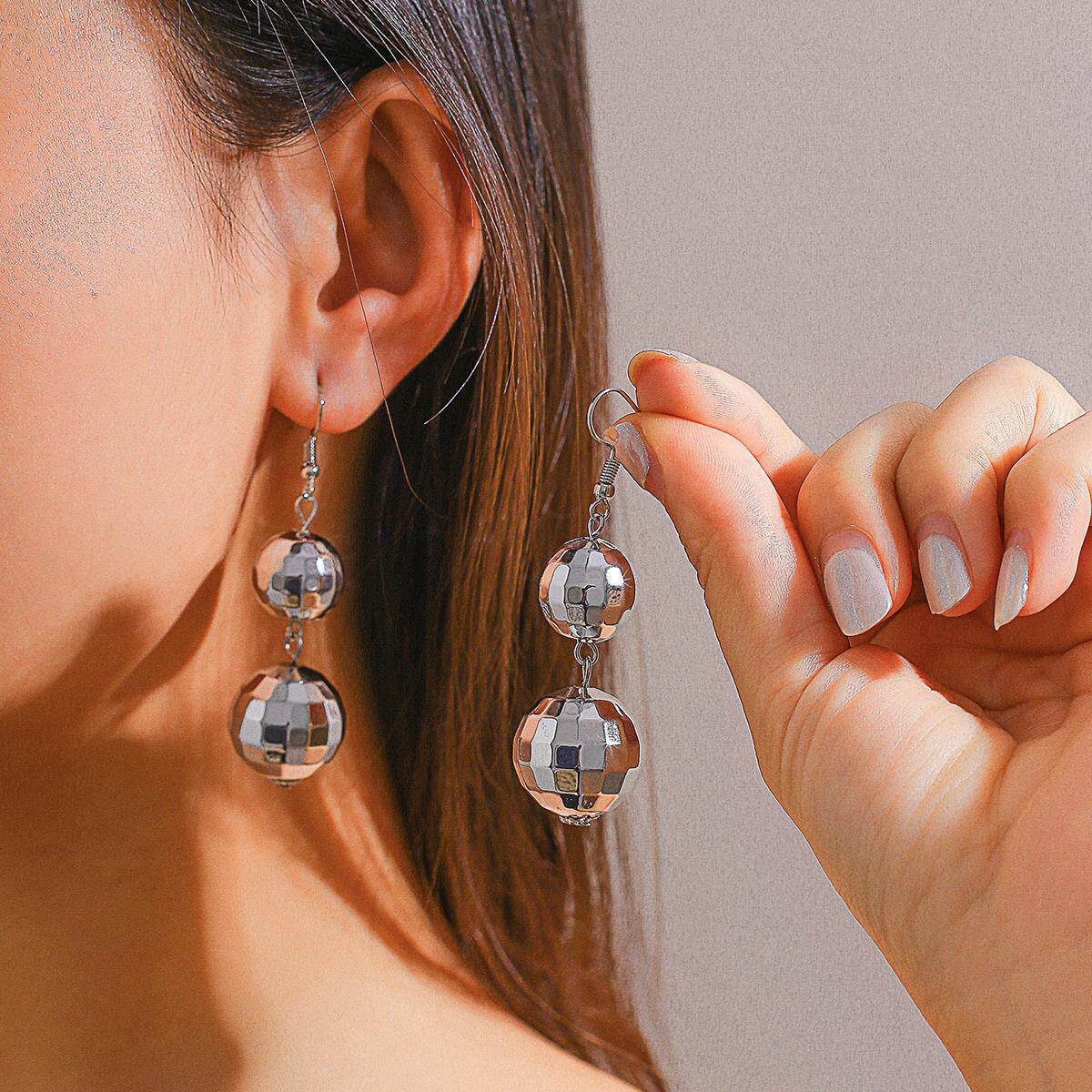 fashionable Christmas earrings