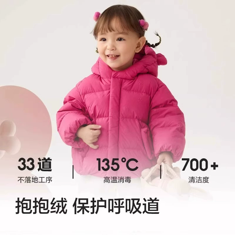 Детские пуховики Детские зимние толстые пальто