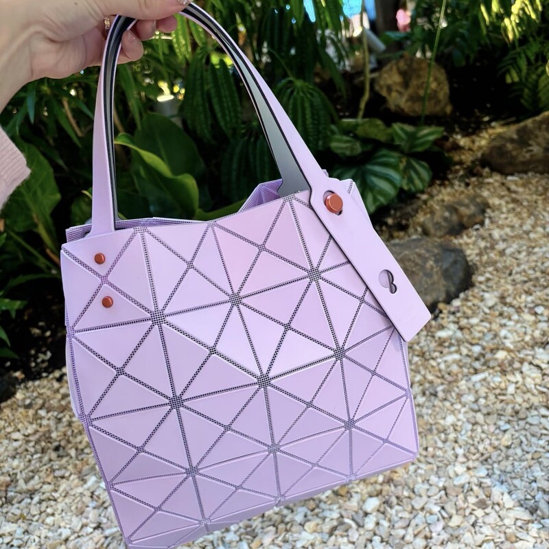 Japanese Original Brand March New Model Colorful Studded Small Square Box Geometric Rhombus Mini Handbag Crossbody Tote Shoulder Portable Bag