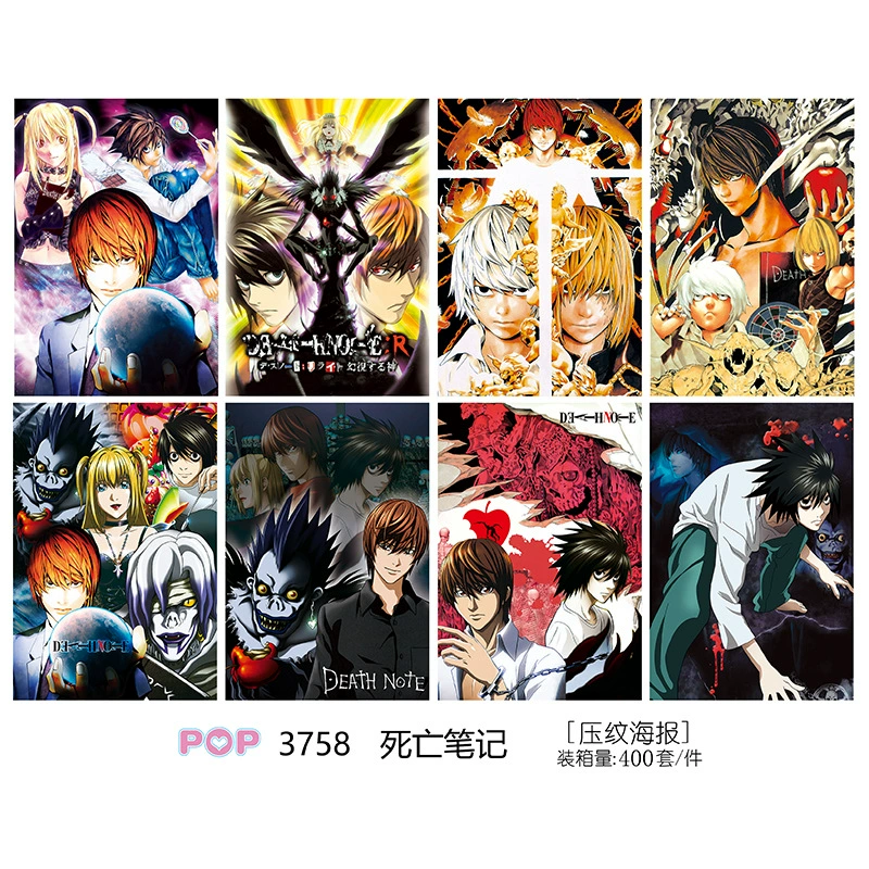 Anime One Piece Naruto Conan Curse Love and Deep Space Blue Lock Poster