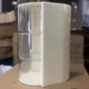 Divided rotating storage box [milk white 3 layers]