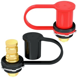 Suitable for car truck marine battery stud jump column remote control battery terminal kit with cover