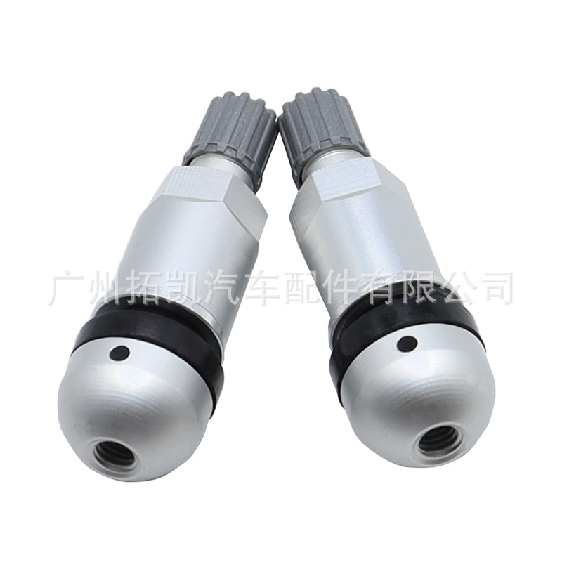 Adecuado para válvulas Tesla, sensor de monitoreo de presión de neumáticos, sin cámara, boquilla de aire de aleación de aluminio, autopartes