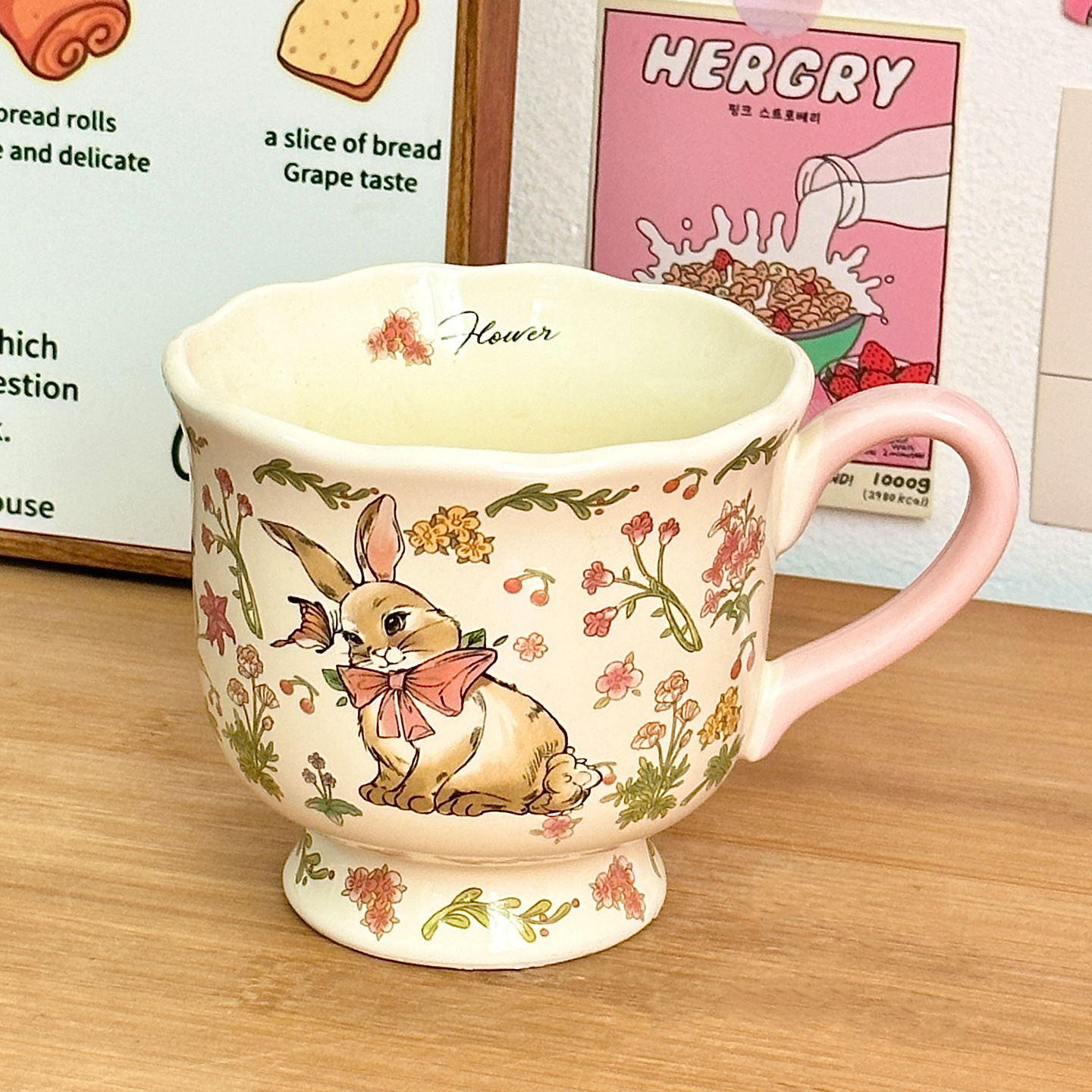 Hermosas tazas de cerámica de pie alto copas de agua caseras tazas de regalo tazas de oficina tazas de café de alto valor facial tazas de infusión