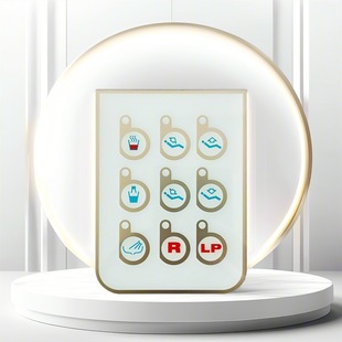 Production of Pvc Drum Button Surface Stickers, Silk Screen Pet Film Switch Panels, Cnc Button Control Films