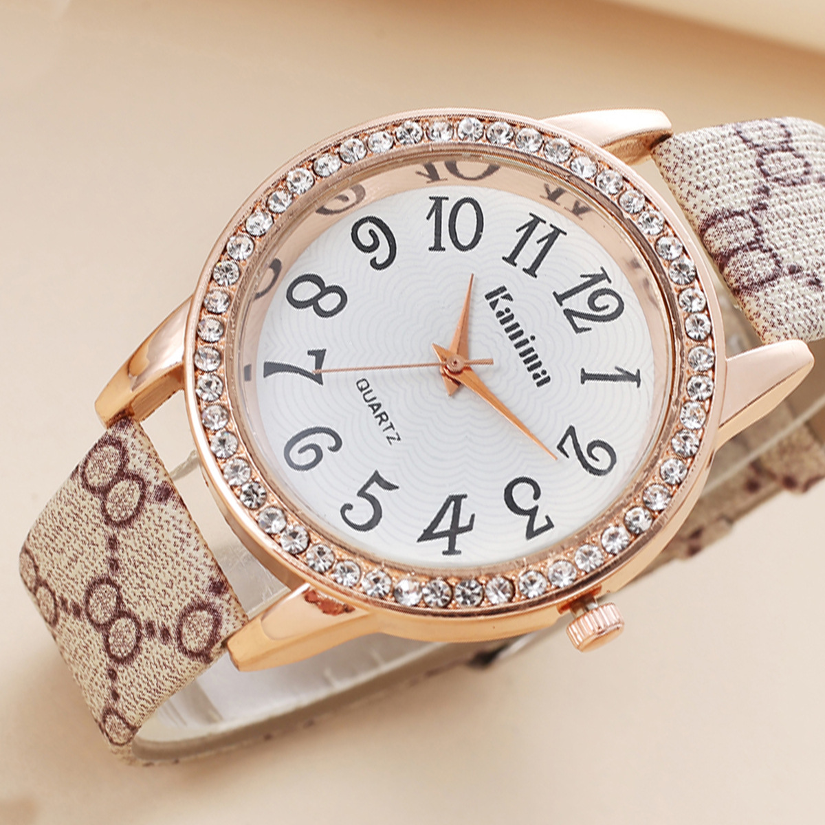 Watch Women's Gift Set Quartz Watch Glasses Sunglasses Plaid Wallet Perfume Holiday Gift New Style 4