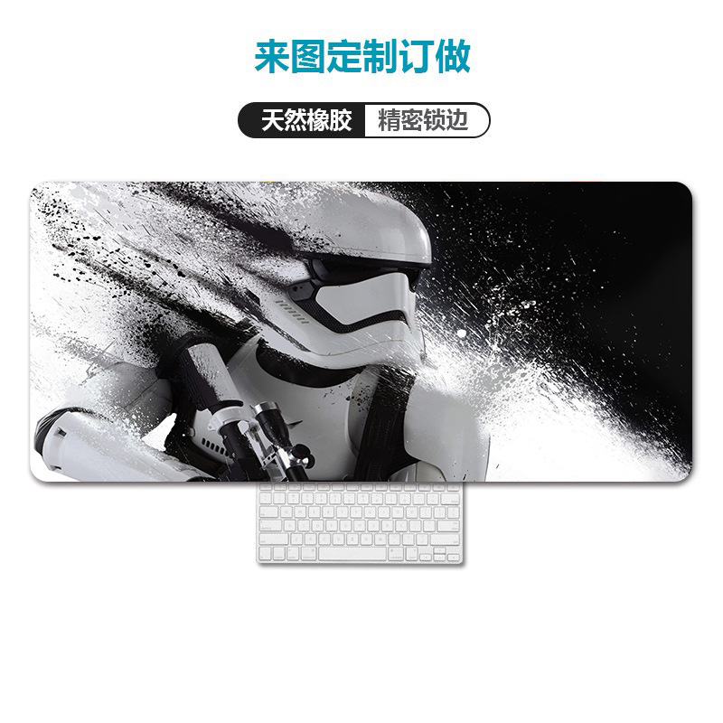 Amazon transfronteriza mapa de calor Rage bestia equipo alfombrilla de ratón de gran tamaño engrosada bloqueo escritorio de la computadora pad alfombrilla de ratón