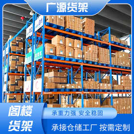 重型货架 加厚横梁仓储多层卡板承重储物 工厂直供仓储货架阁楼平