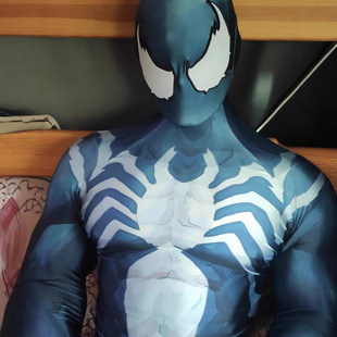 Marvel Rivals Venom Spider Venom Spider Hero Cosplay One-Piece Bodysuit