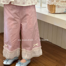 【大小卷】夏季新品童装花边可爱小裤子-52227