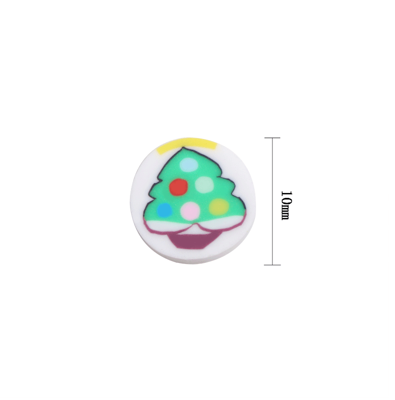 Women's Gender Knitting Design 1 Piece Soft Clay Christmas Tree DIY Jewelry Accessories