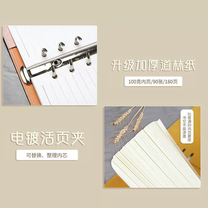 Ноутбук, милая ручная книга, отрывной лист, A6
