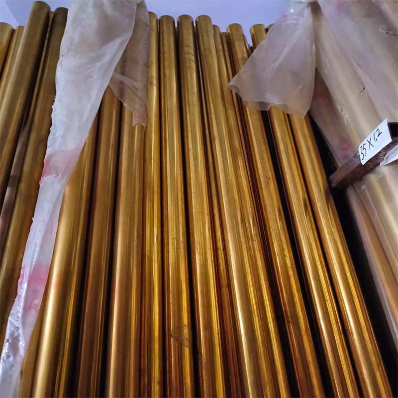 h59厚壁黄铜管h62精密黄铜管h65 h63黄铜管导电接地红铜管