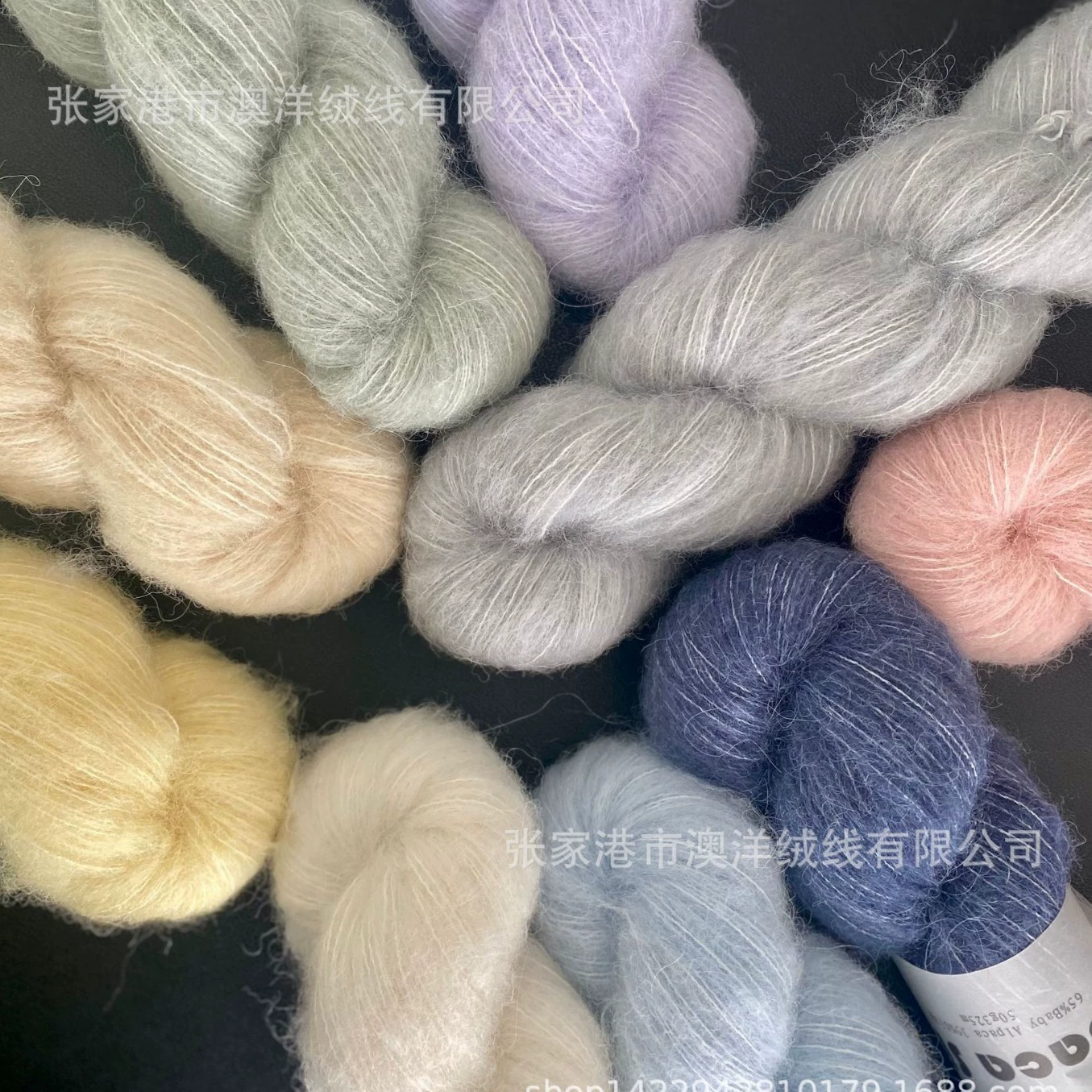 Silk soft woven alpaca, handmade, 50 gram, 325meter