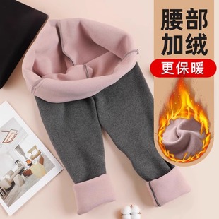2024 Pregnant Women's Leggings Outer Wear plus size Belly-supporting Women's Pregnant Women's Pants Autumn and Winter fleece-lined Warm Pregnant Women's Winter Wear