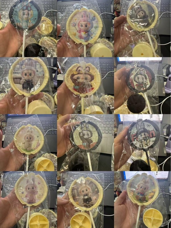 2025抖音爆款拉布布旋转树玩具拉哪吒系列魔童旋转棒棒糖解压玩具|undefined