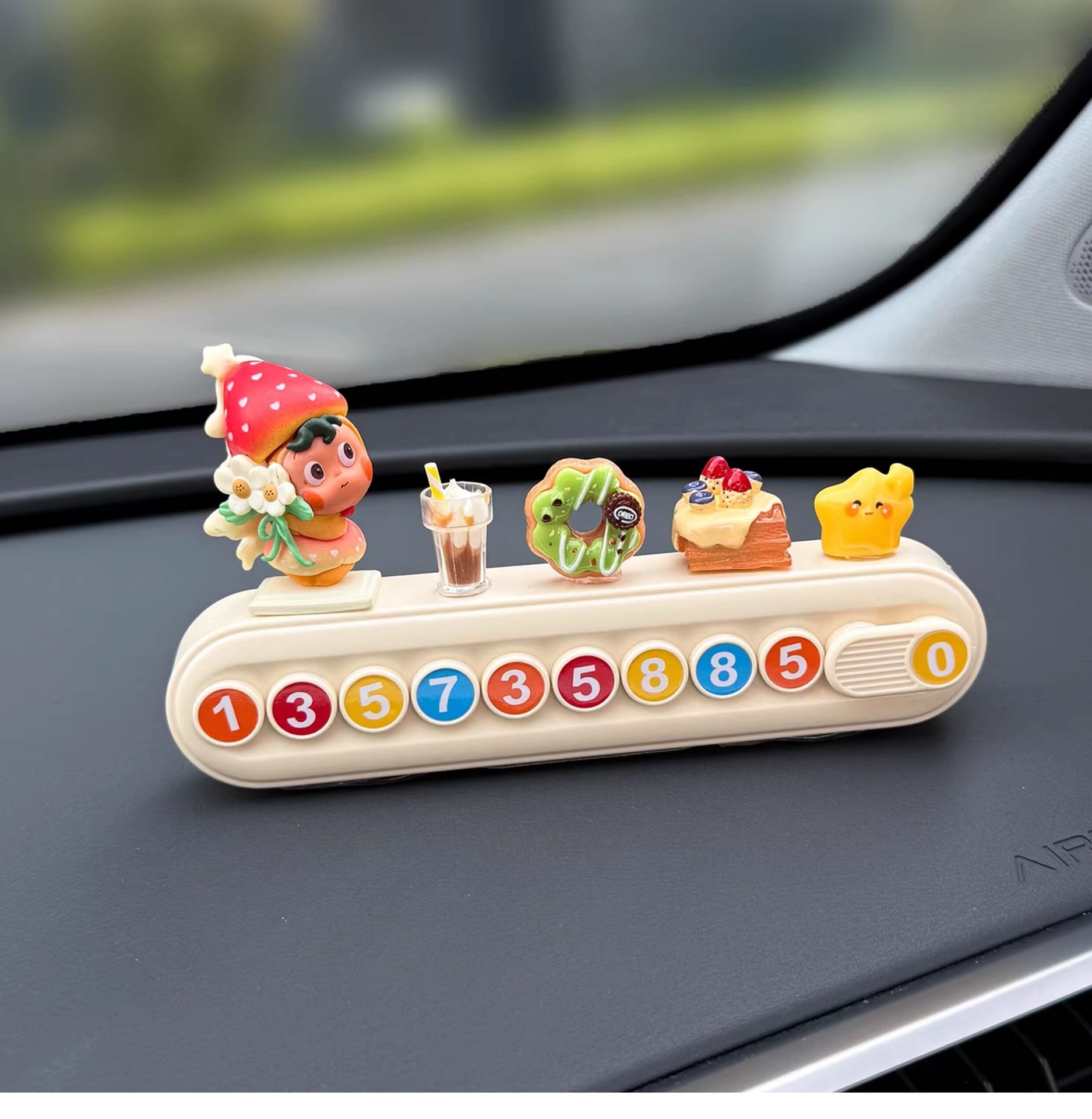 Temporary Parking Number Plate with Star Design for Car, Creative 2026 New Model with a High-End Feel for Women
