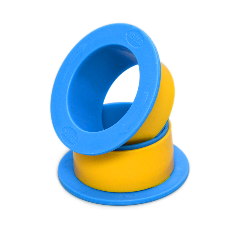 Máquina de dibujo de película estirable de PE embalaje de bobinado de gran cantidad en stock al por mayor azul engrosada manija protectora giratoria suministro directo de fábrica