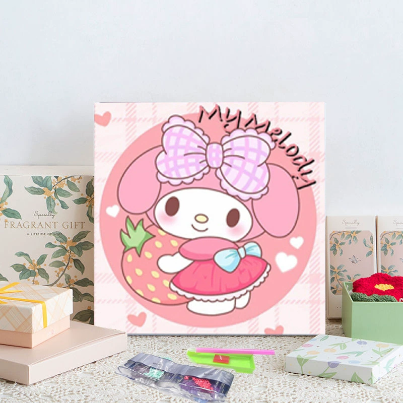 Алмазная мозаика 20×20 см, детская анимационная панно, полная выкладка, новый стиль, ручная работа DIY, декор для гостиной