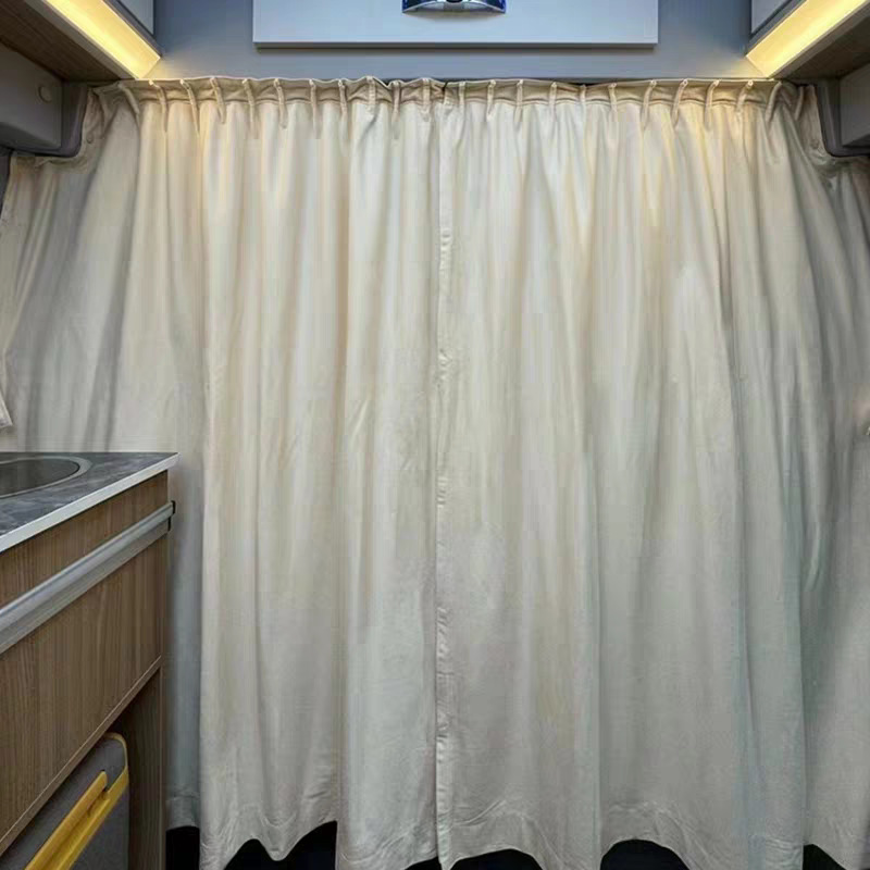 Dana V1 Dana M1 camping car front and rear partition curtains, suede air conditioning curtains, sun protection and heat insulation curtains