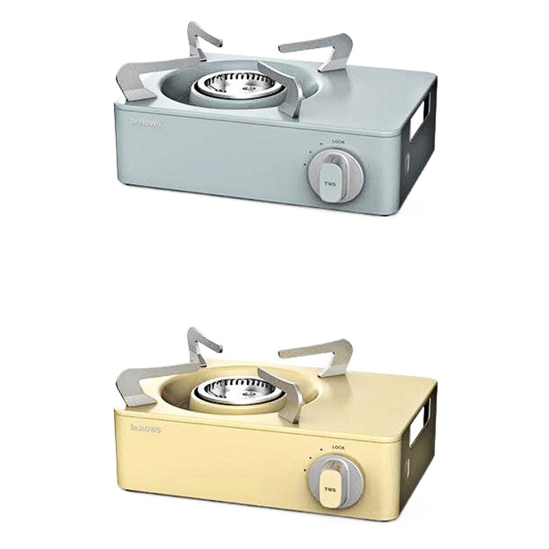 Korean Mini Cassette Stove Outdoor Picnic Portable Cass Stove Gas Stove Windproof Barbecue Stove Card Magnetic Stove