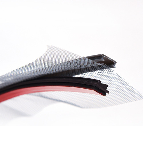 Magnetic screen accessories material Magnetic screen components corner PVC strip invisible mosquito net magnetic screen material