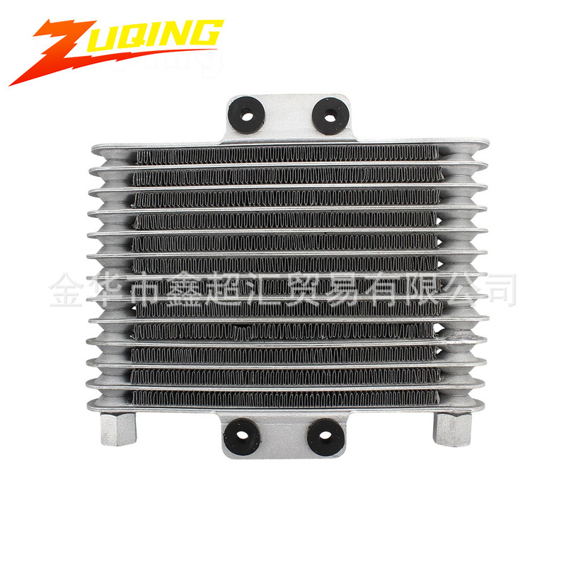 Motorcycle Oil Cooler Engine Radiator 12-Layer 125Cc-250Cc Modified Heightening Double-Sided Oil Cooler
